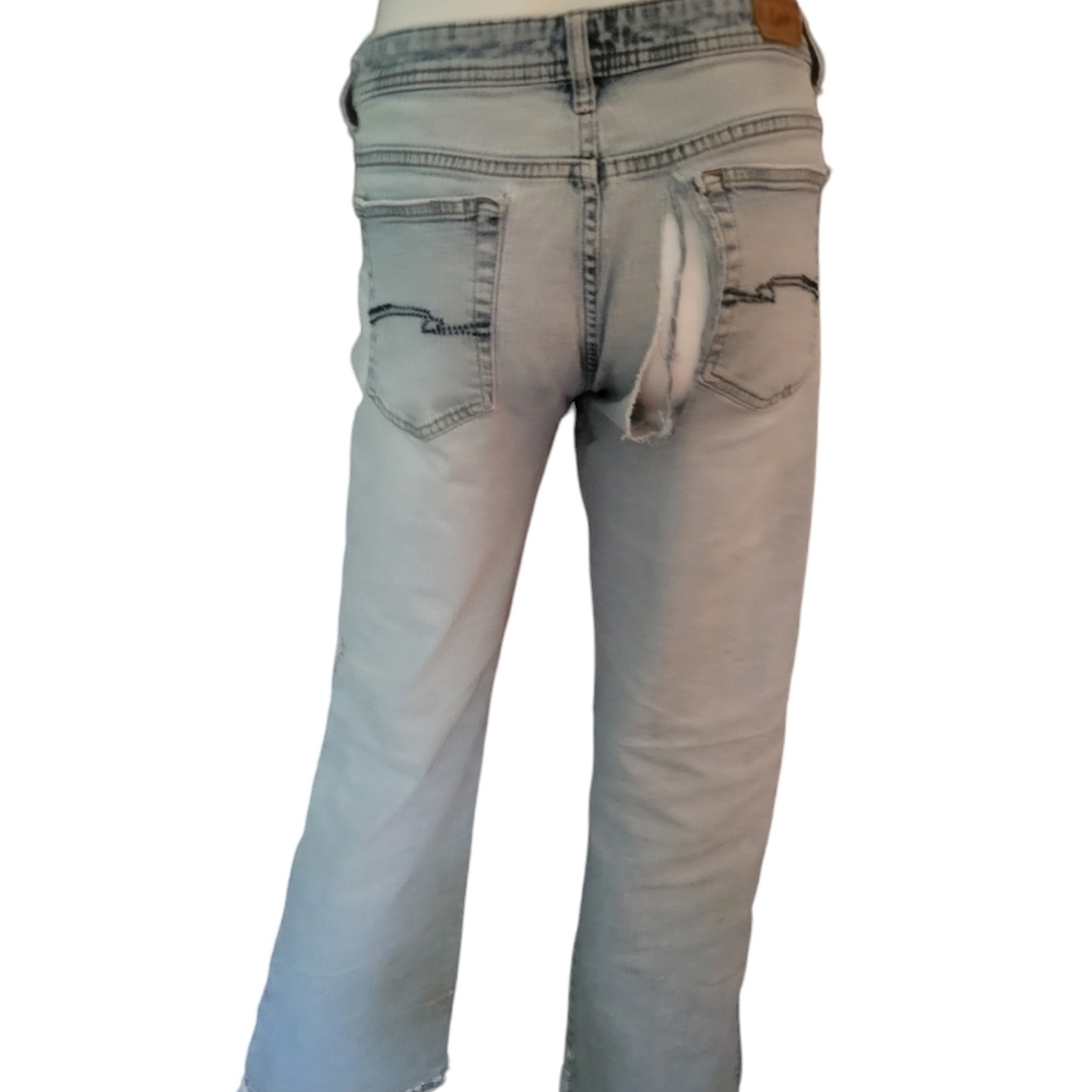 Lee Jeans Heavily Distressed Blue 12M - Picture 2 of 8